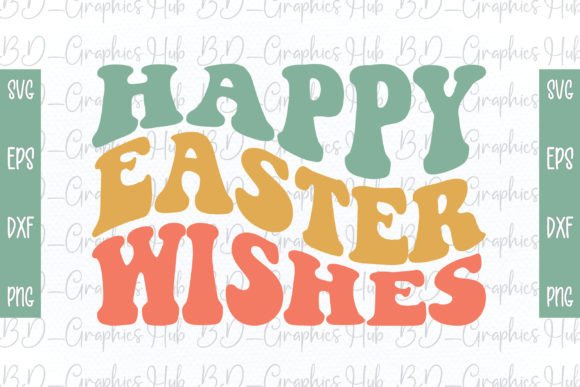 Happy Easter Wishes Retro SVG Review