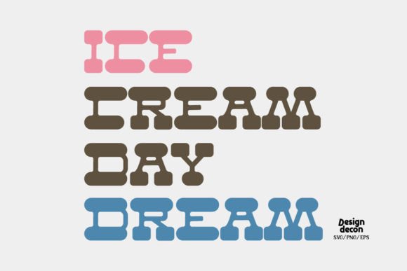 Ice Cream Day Dream Retro SVG Review