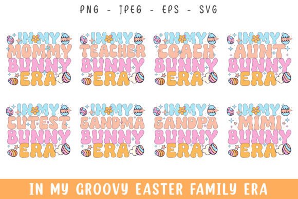 In Easter Bunny Era Groovy Retro Svg Review