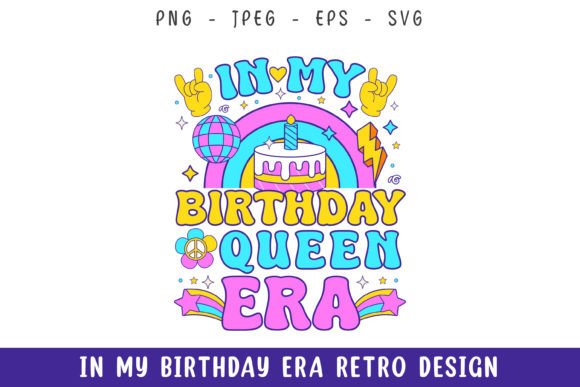 In My Birthday Queen Era Groovy Retro Review