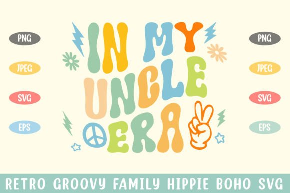 In My Uncle Era Groovy Hippie Boho Svg Review