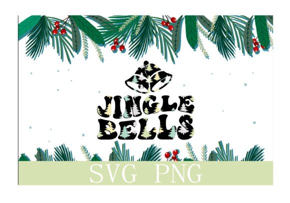 Jingle Bells Retro SVG Design