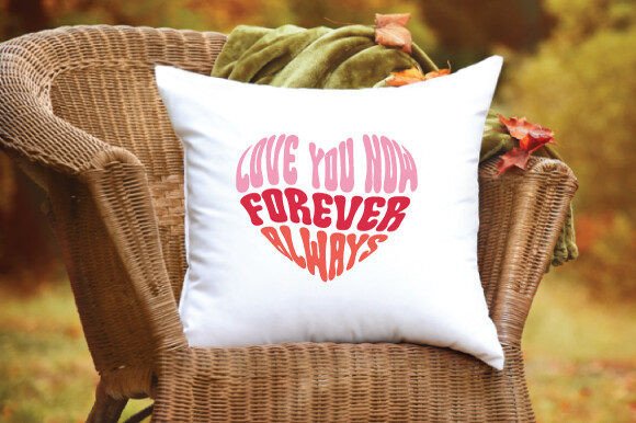 Love You Now Forever Always Retro Svg Review