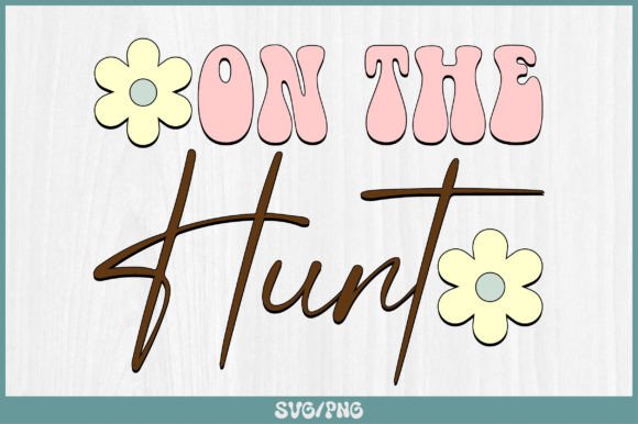 On the Hunt Retro SVG Design