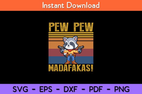 Pew Pew Madafakas Funny Raccoon Lover Review